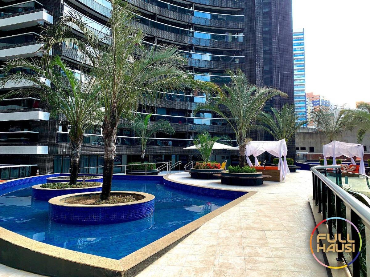 Landscape Flat Charmoso Condominio Na Beira Mar Fortaleza  Luaran gambar